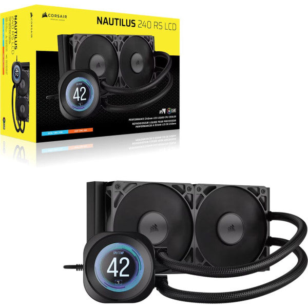 Corsair Nautilus 240 RS LCD (Noir)