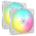 Corsair RS140 ARGB Dual Pack Blanc