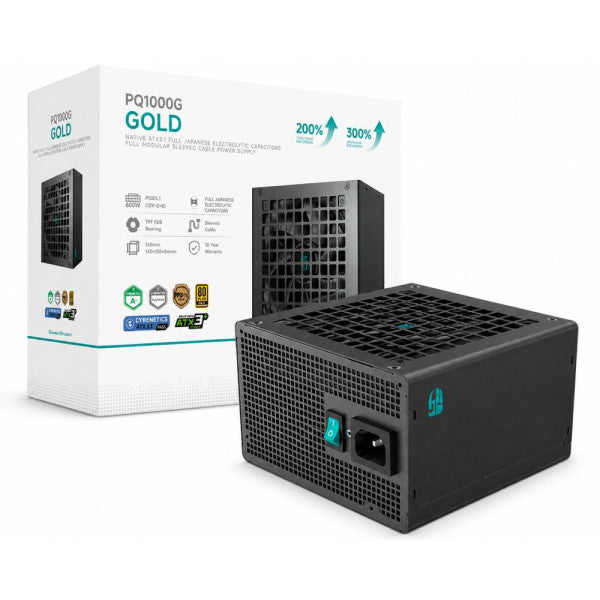 DeepCool Gamer STORM PQ1000G 80 Plus Gold 1000W Black