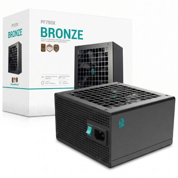 DeepCool PF750X 80PLUS BRONZE 750W Black
