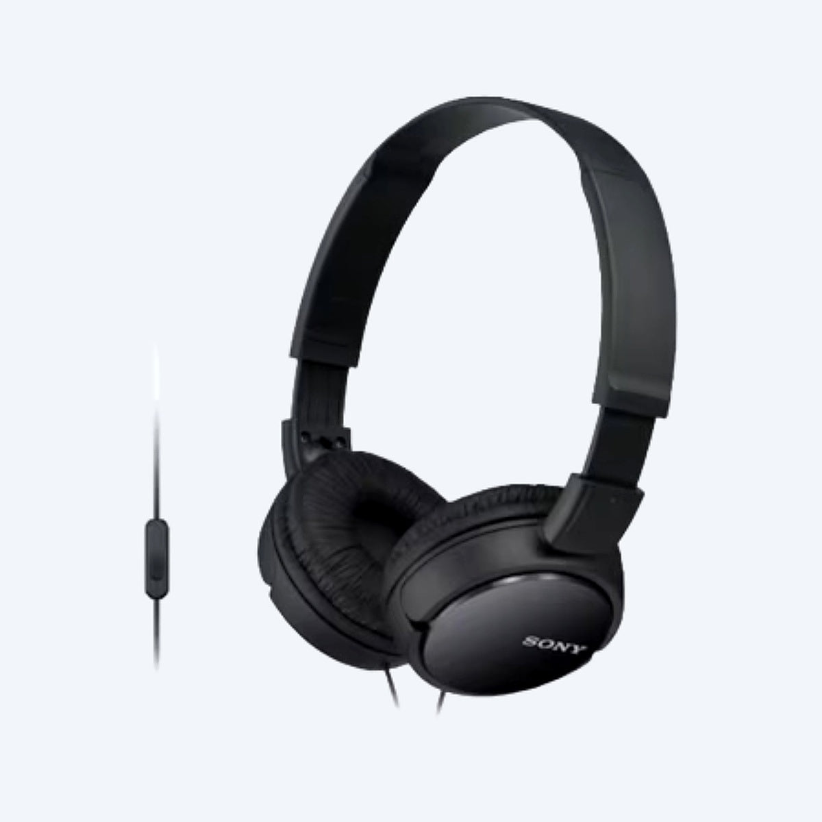 Sony MDR-ZX110AP noir avec micro intégré sur câble