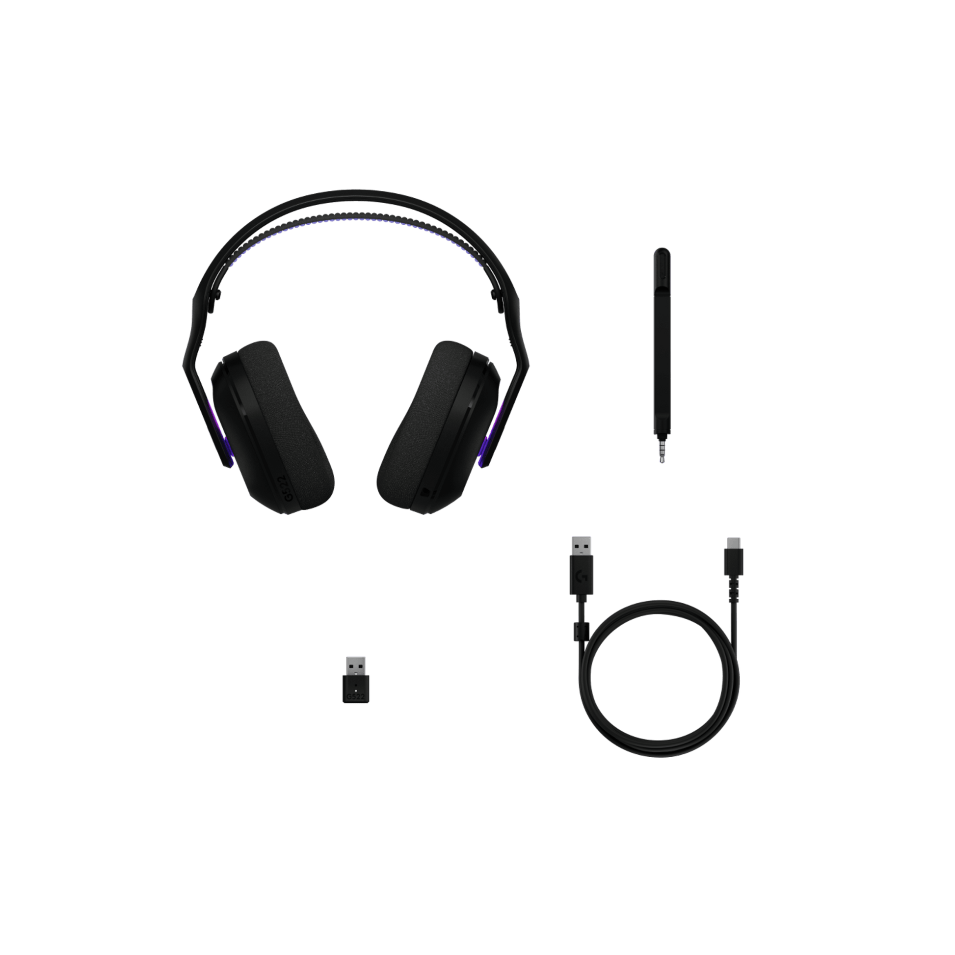 MAYDAN Casque Audio Logitech G522 Gaming Bleu - Photo 5
