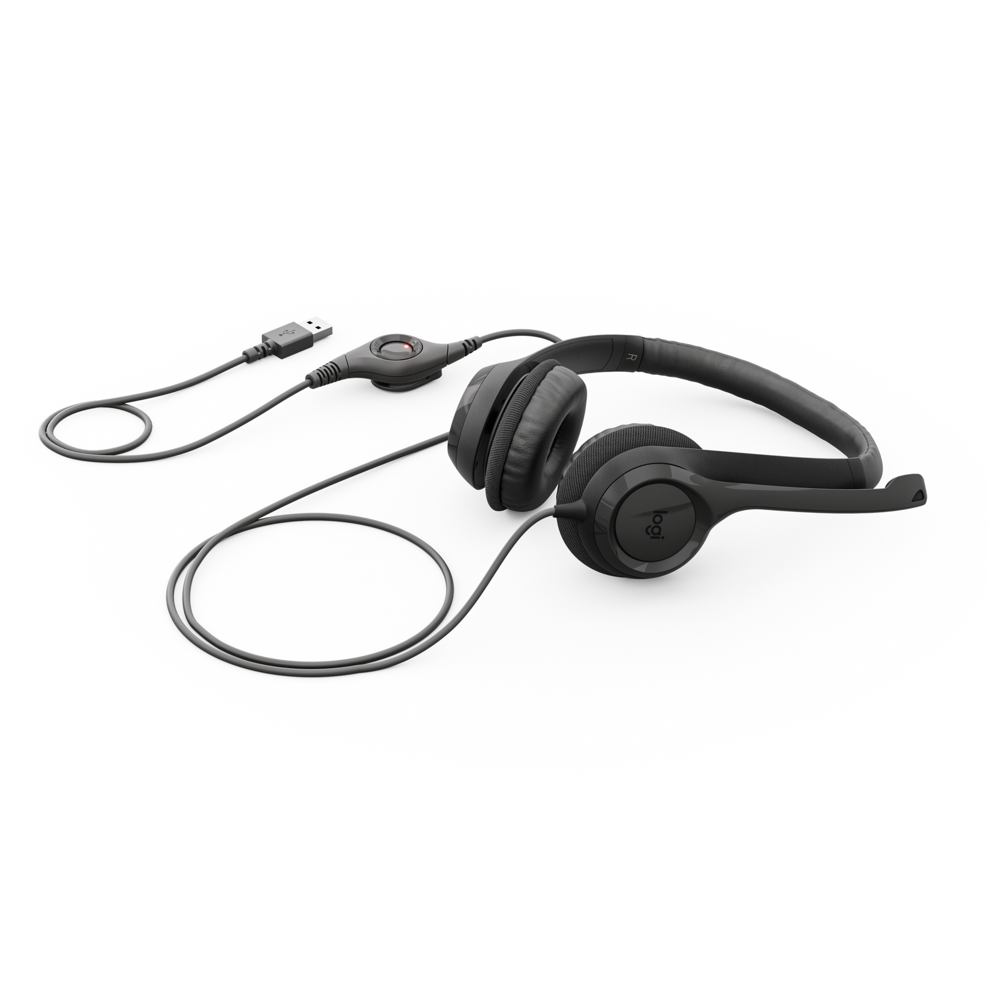 MAYDAN Casque Audio Logitech H390 Blanc - Photo 2