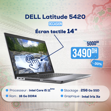 DELL Latitude 5420 Core i5 11ème Gen - Tactile