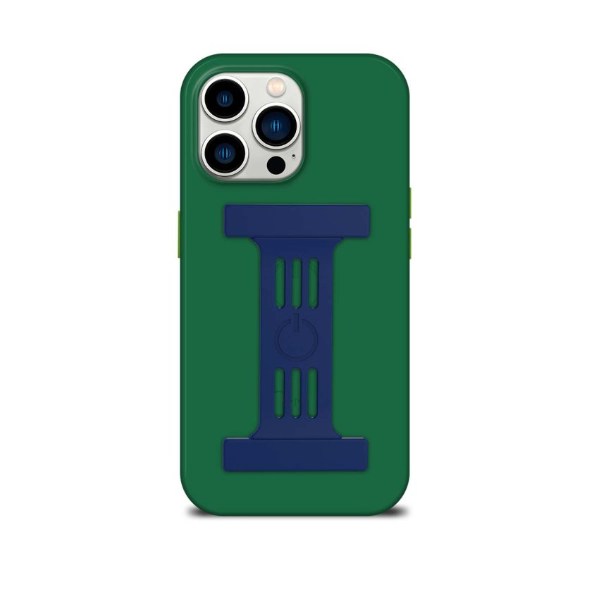 Goui Coque iPhone Vert avec MagSafe + Strap