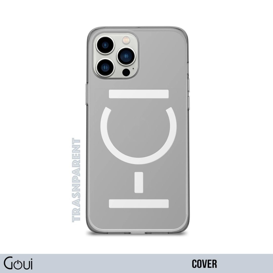 Goui Coque iPhone 15 Pro Max Transparente avec MagSafe