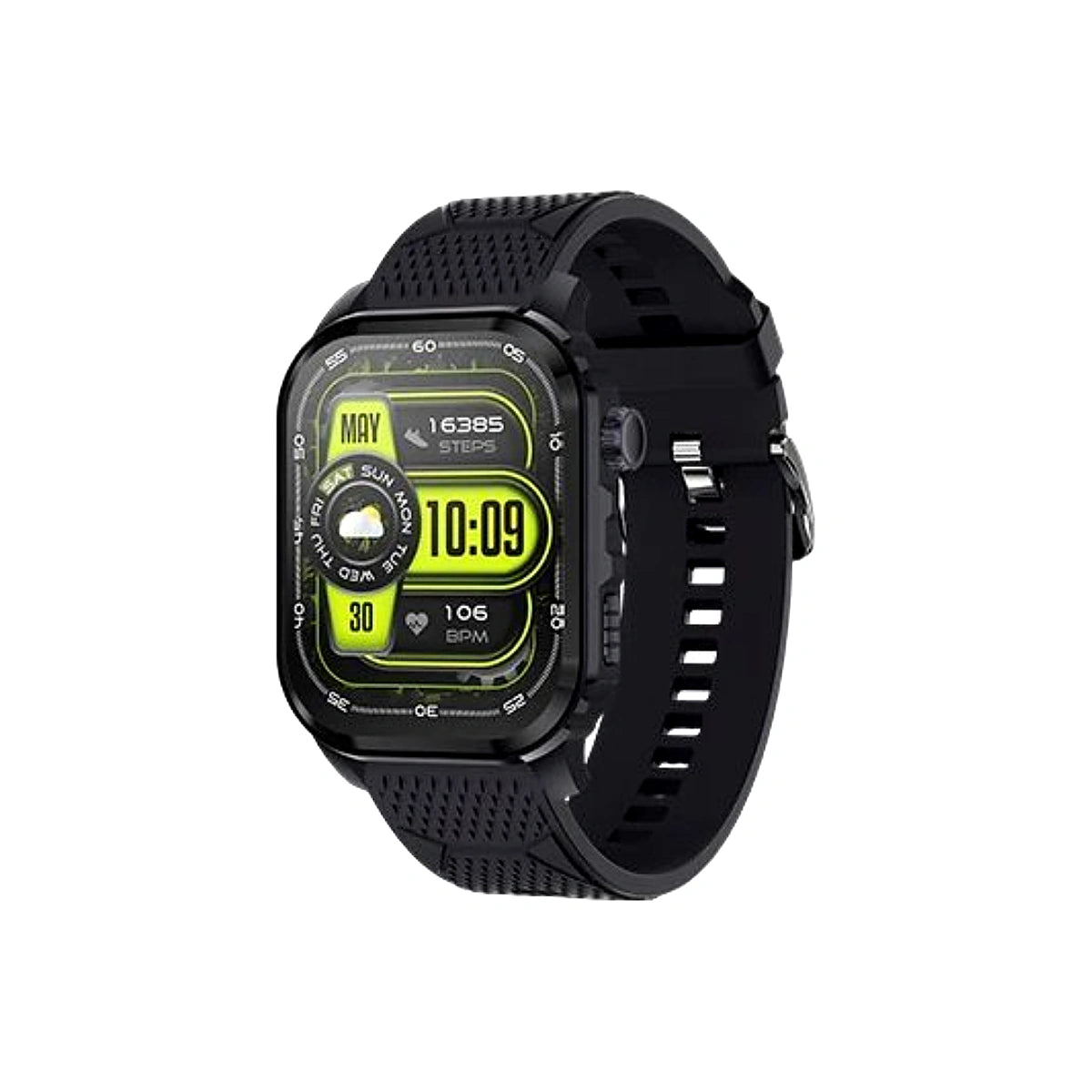 Montre Connectée Itel Smart Watch 021 Noir - image produit Disway cadrée Maydan Maroc