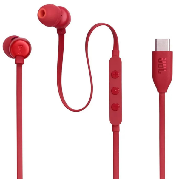 JBL Ecouteurs Tune 310C Rouge