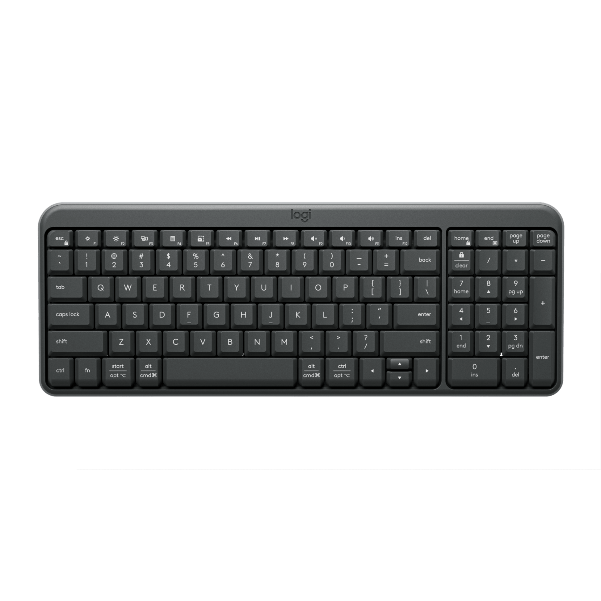 MAYDAN Clavier Logitech K250 Bleu - Photo 1
