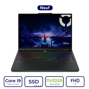 Lenovo Legion Pro 5 16IRX10 Intel Core i9 14ème Gen GeForce RTX 5070 8Go