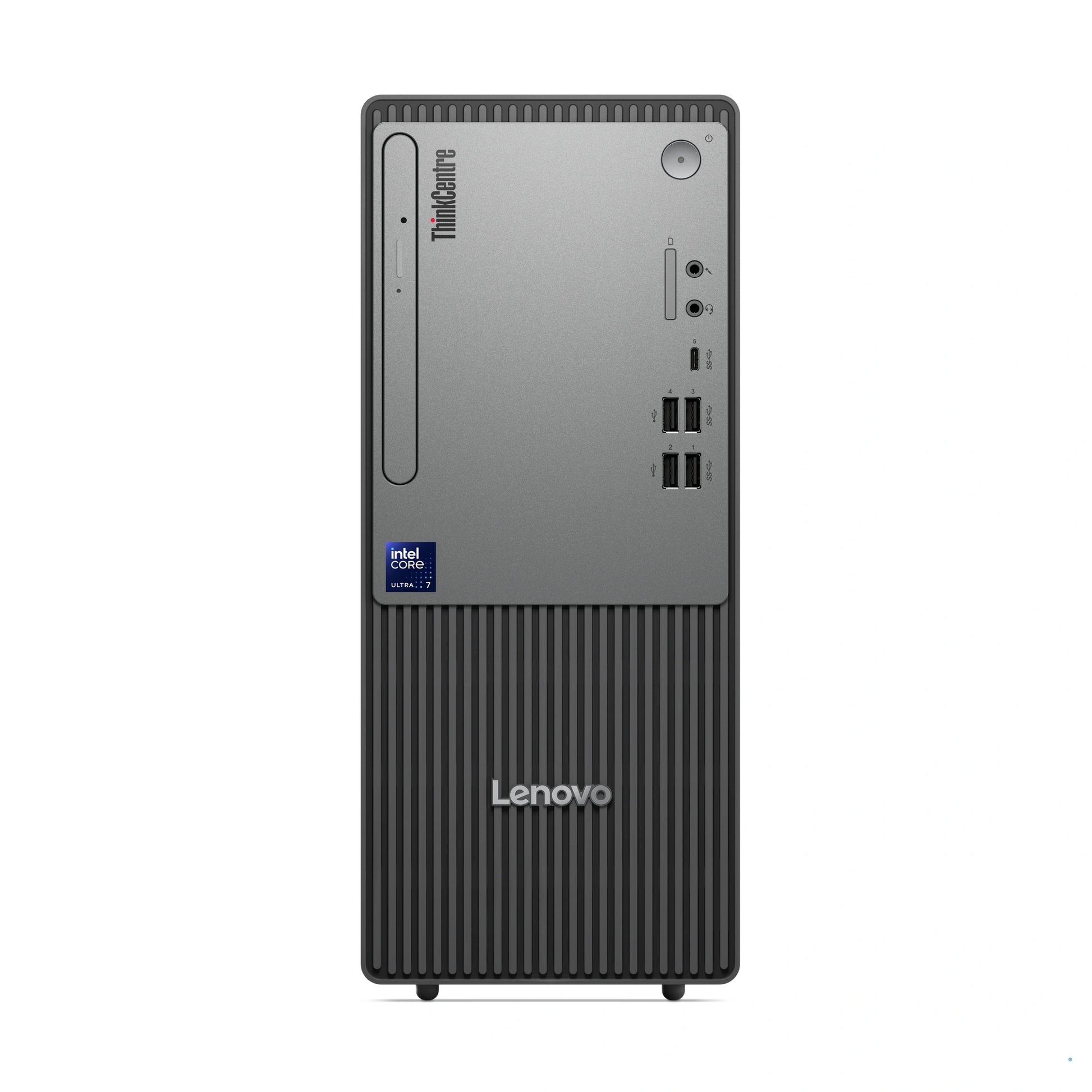 Lenovo ThinkCentre Neo 50t Gen 6 Tower - Core Ultra 5 225 - 8 Go / 512 Go SSD - FreeDOS - vue de face | Maydan.ma