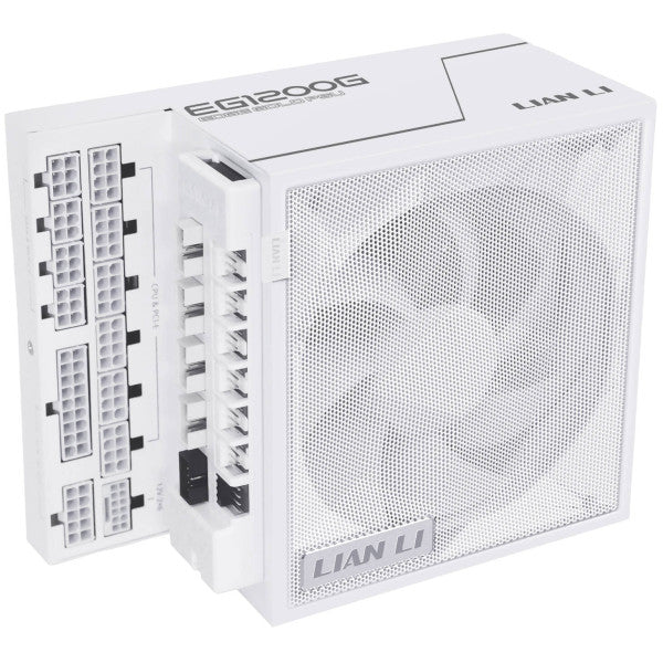 Lian Li Edge 1200 80PLUS GOLD 1200W (White) - With Hub