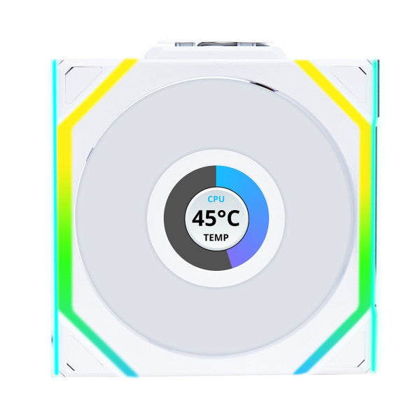 Lian Li UNI Fan SL Wireless LCD 120 White