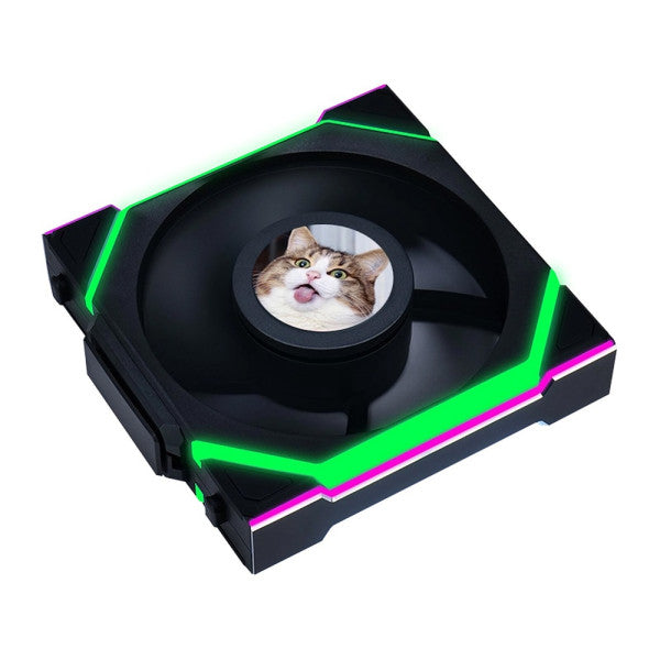 Lian Li UNI Fan SL Wireless LCD Reverse 120 Black (Triple Pack)