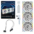Lian Li UNI Fan SL Wireless LCD Reverse 120 White (Triple Pack)
