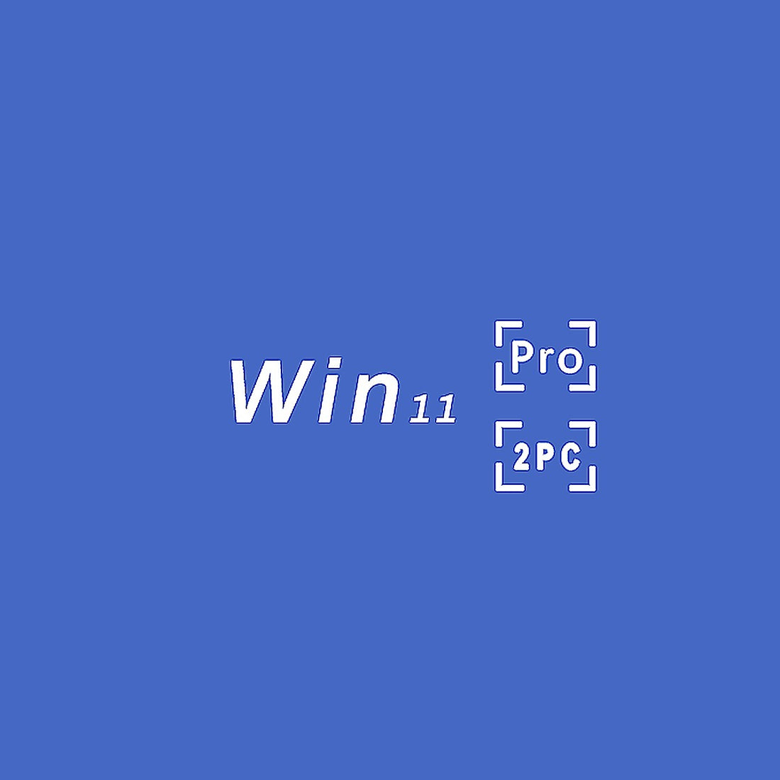 Microsoft Windows 11 Pro OEM - 2 Clés Officielles Boîte
