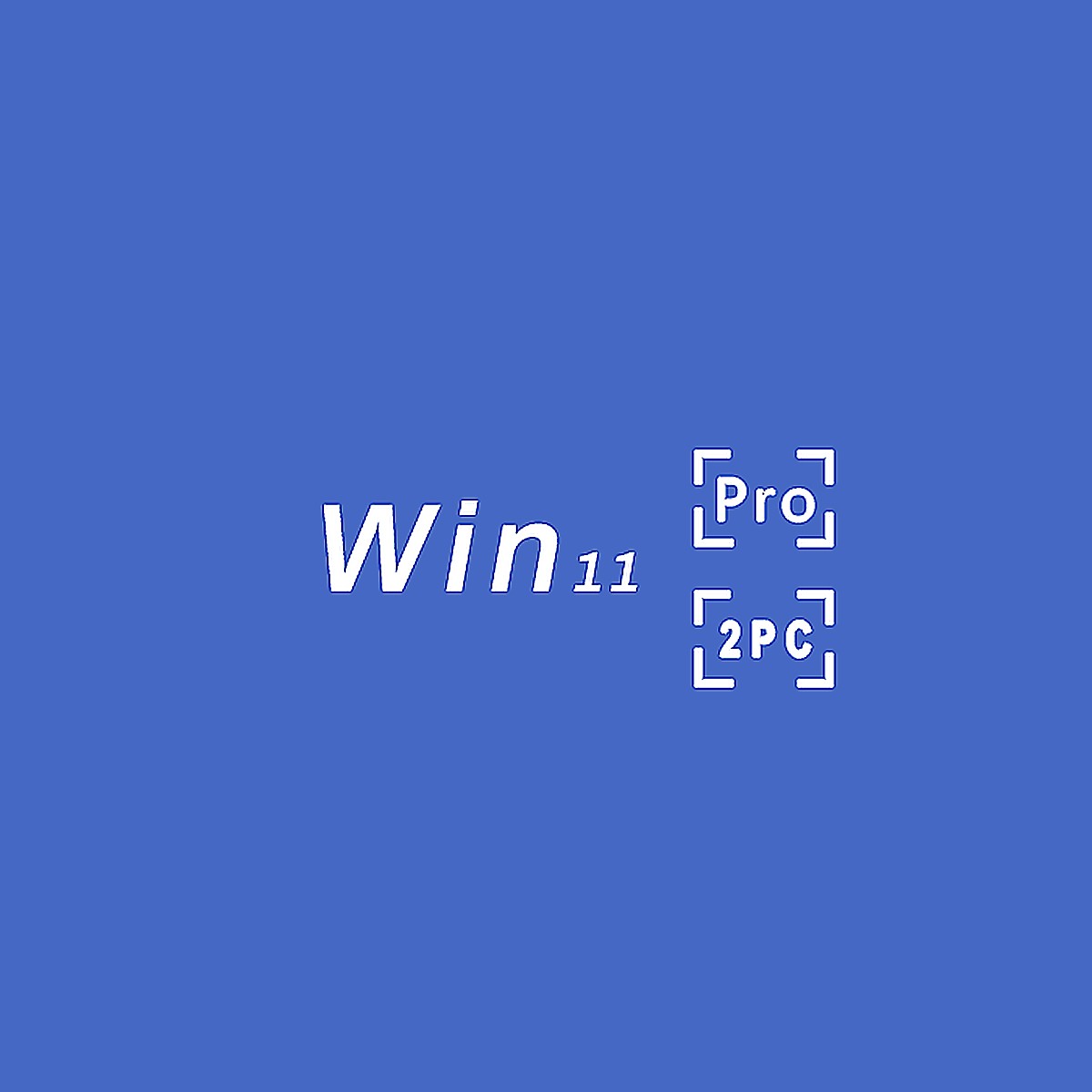 Microsoft Windows 11 Pro OEM - 2 Clés Officielles Boîte