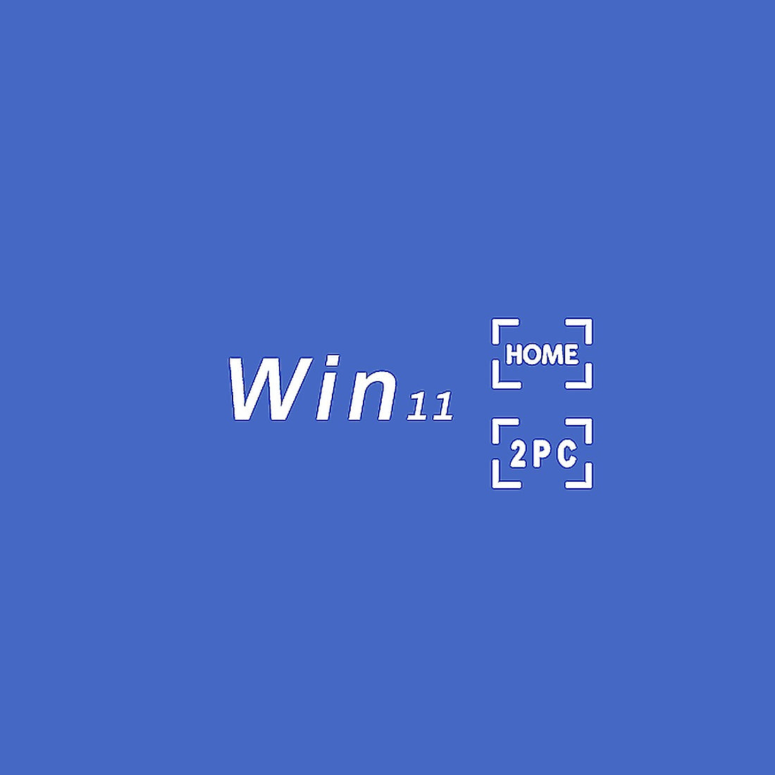 Microsoft Windows 11 Home OEM - 2 Clés Officielles Boîte