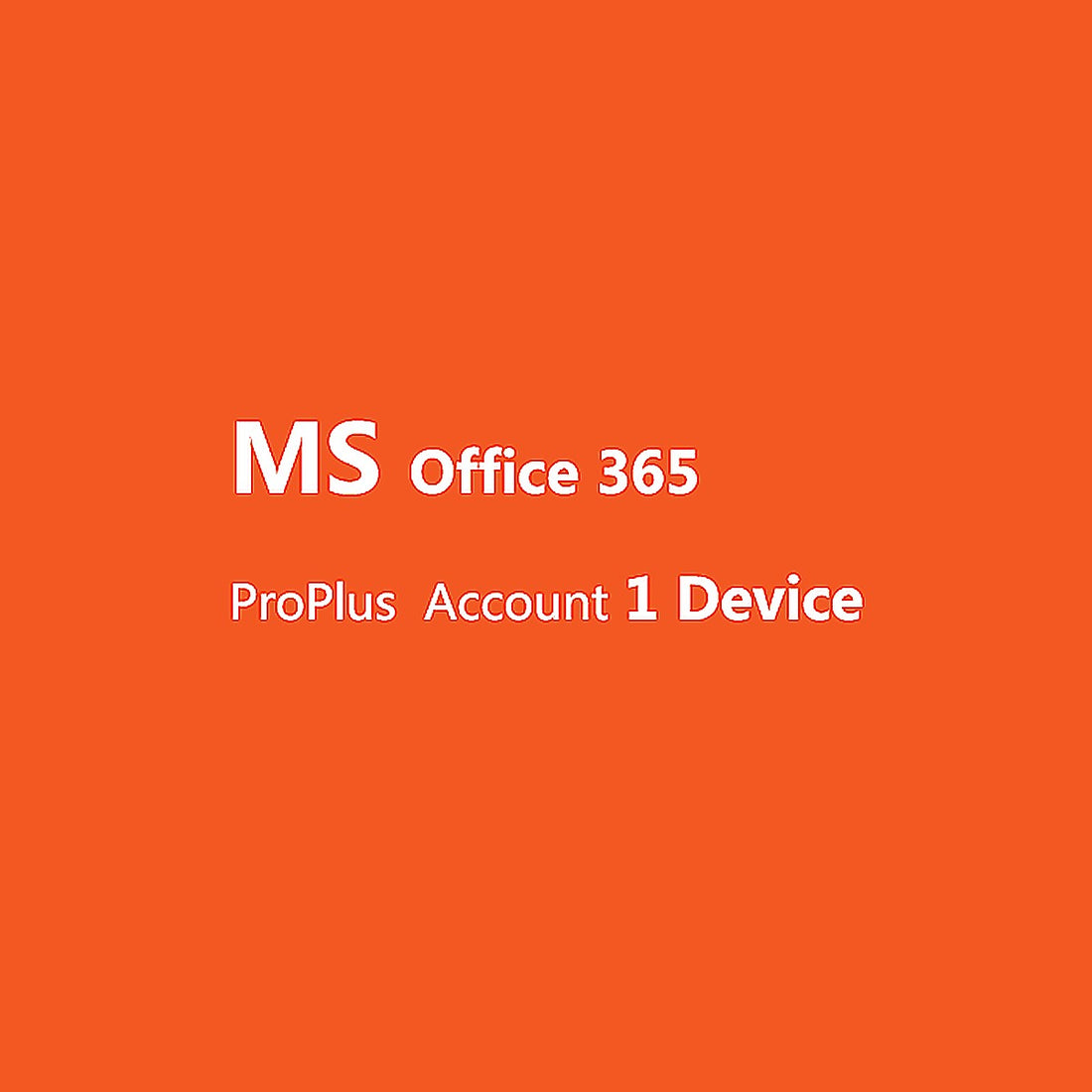 Microsoft Office 365 1 An - Compte Officiel 1 Appareil