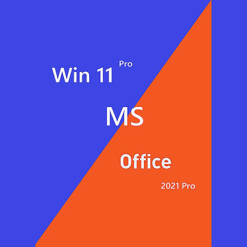 Pack Microsoft Windows 11 Pro OEM + Office 2021 Professionnel Plus - Licences Officielles Boîte