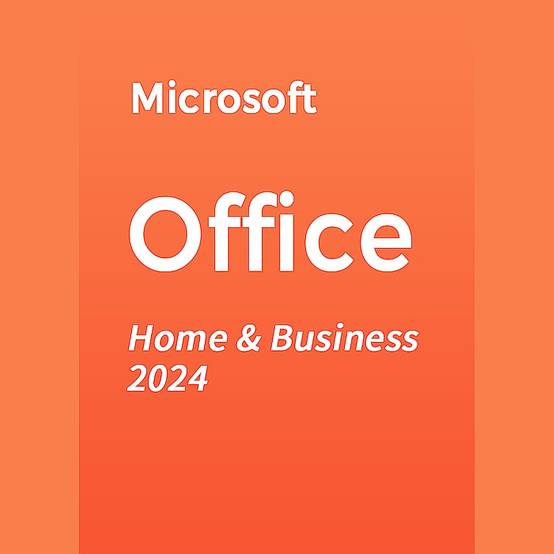 Microsoft Office Home and Business 2024 - Clés Officielles Boîte
