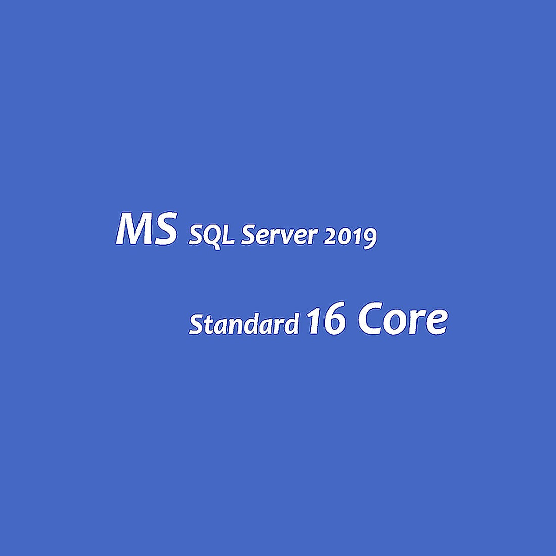 Microsoft SQL Server 2019 Standard 16 Cœurs - Clés Officielles Boîte