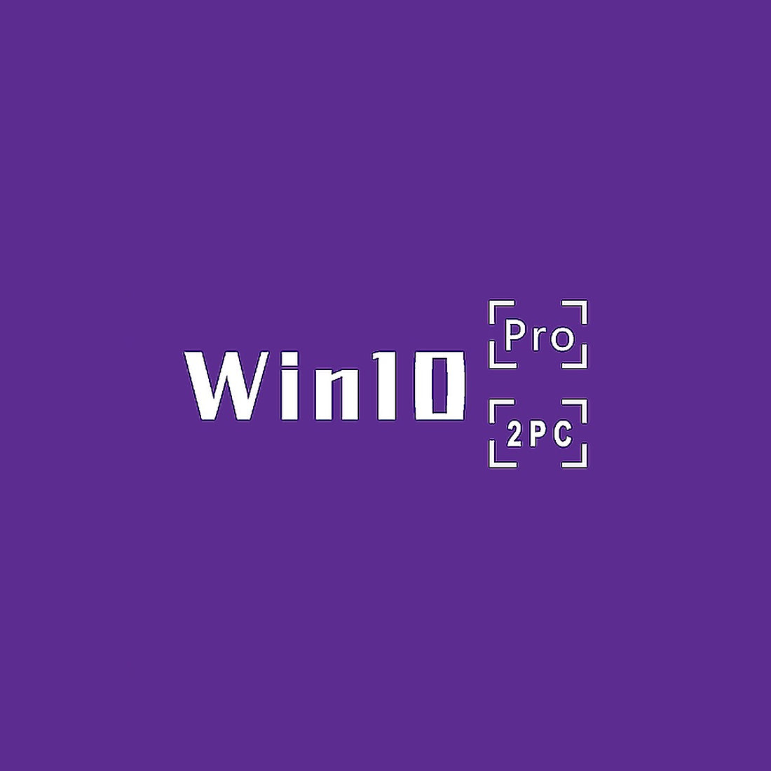 Microsoft Win 10 Pro Professional KEY (32/64 Bit) (2 PC) - Clés Officielles Boîte
