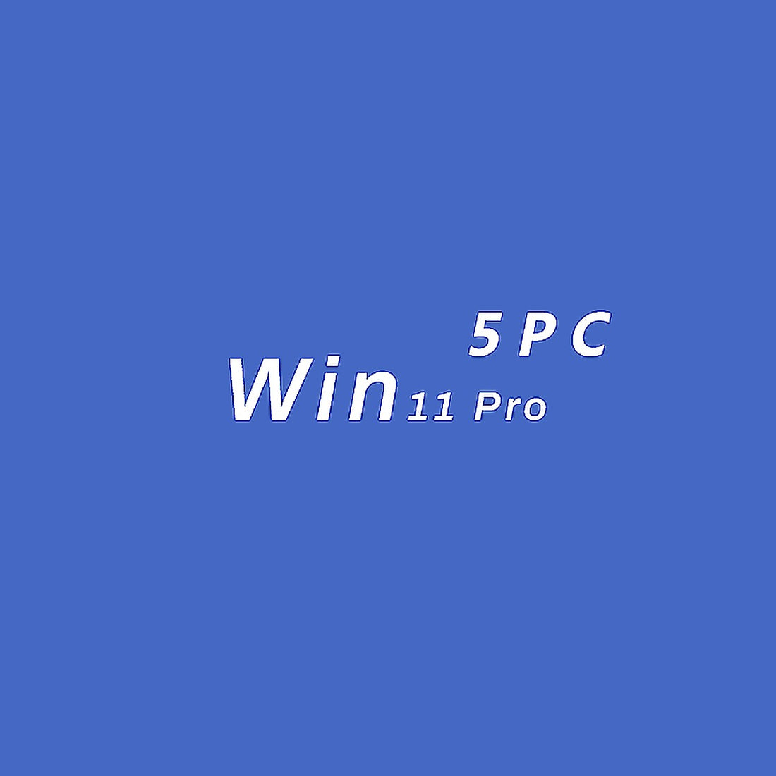 Microsoft Win 11 Pro OEM KEY GLOBAL(5PC) - Clés Officielles Boîte
