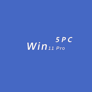 Microsoft Win 11 Pro OEM KEY GLOBAL(5PC) - Clés Officielles Boîte