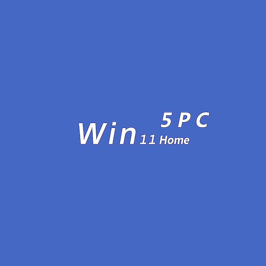 Microsoft Win 11 Home OEM KEY GLOBAL(5PC) - Clés Officielles Boîte