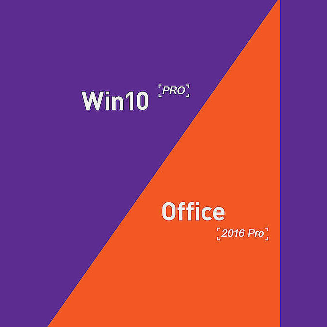 Pack Microsoft Windows 10 Pro + Office 2016 Professionnel Plus - Licences Officielles Boîte