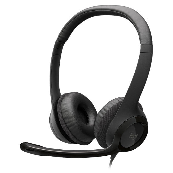 Logitech H390 USB Black