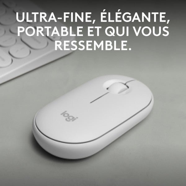 Logitech Pebble 2 M350s (Tonal White)