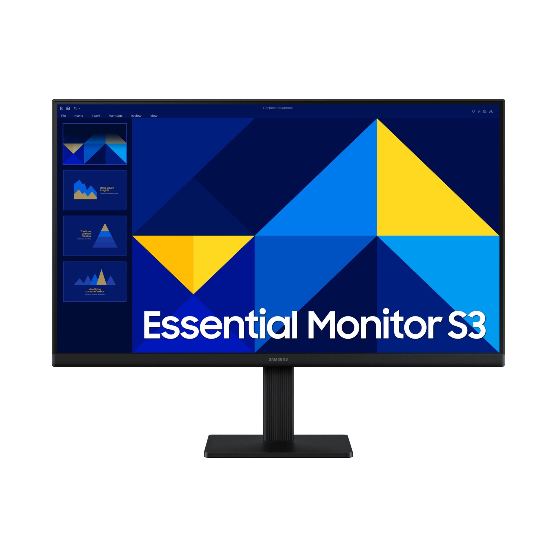 Moniteur Samsung S30GD LCD 24" FHD VA 100Hz - vue produit détaillée