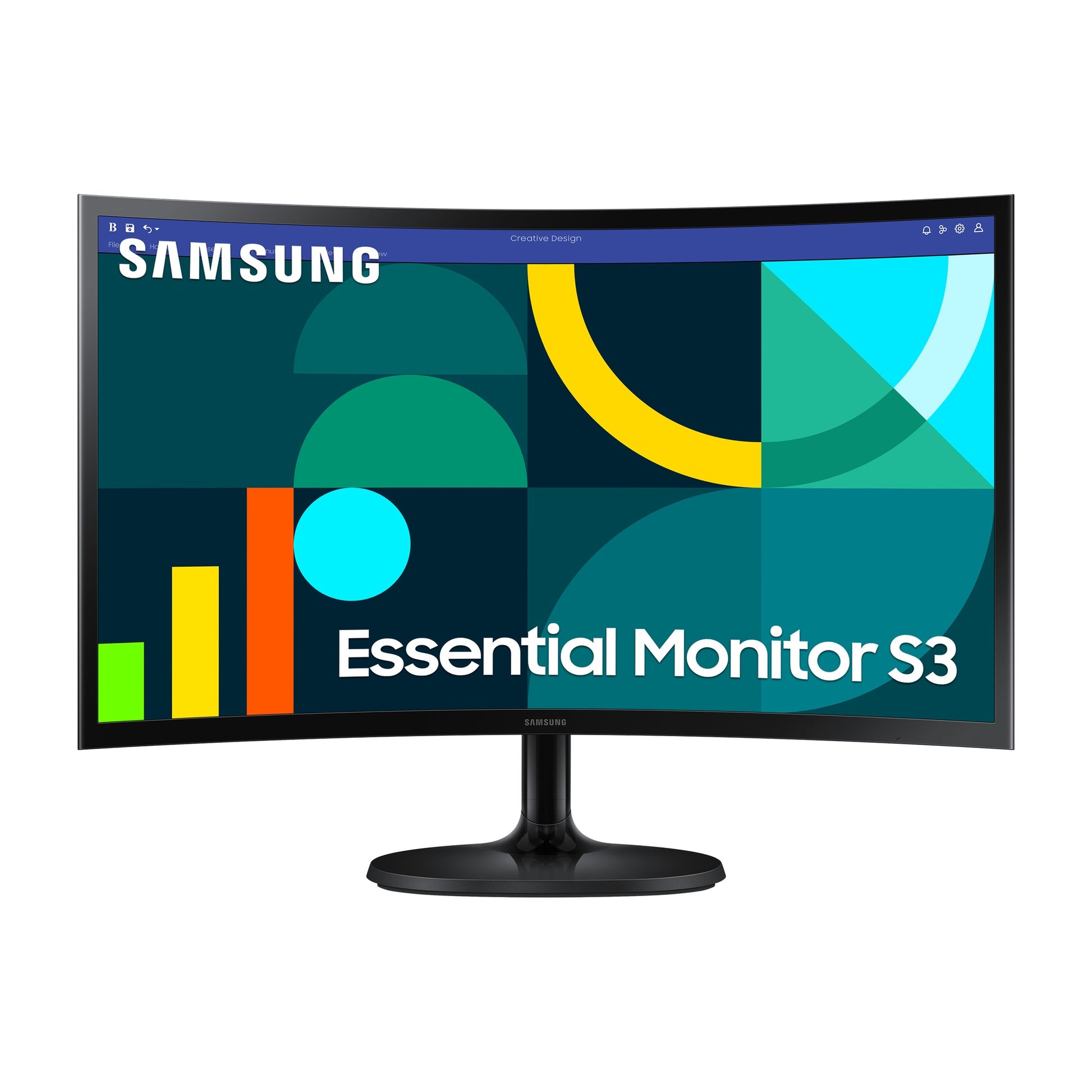 Moniteur Samsung S36GD LCD 24" FHD VA 100Hz au Maroc - vue principale