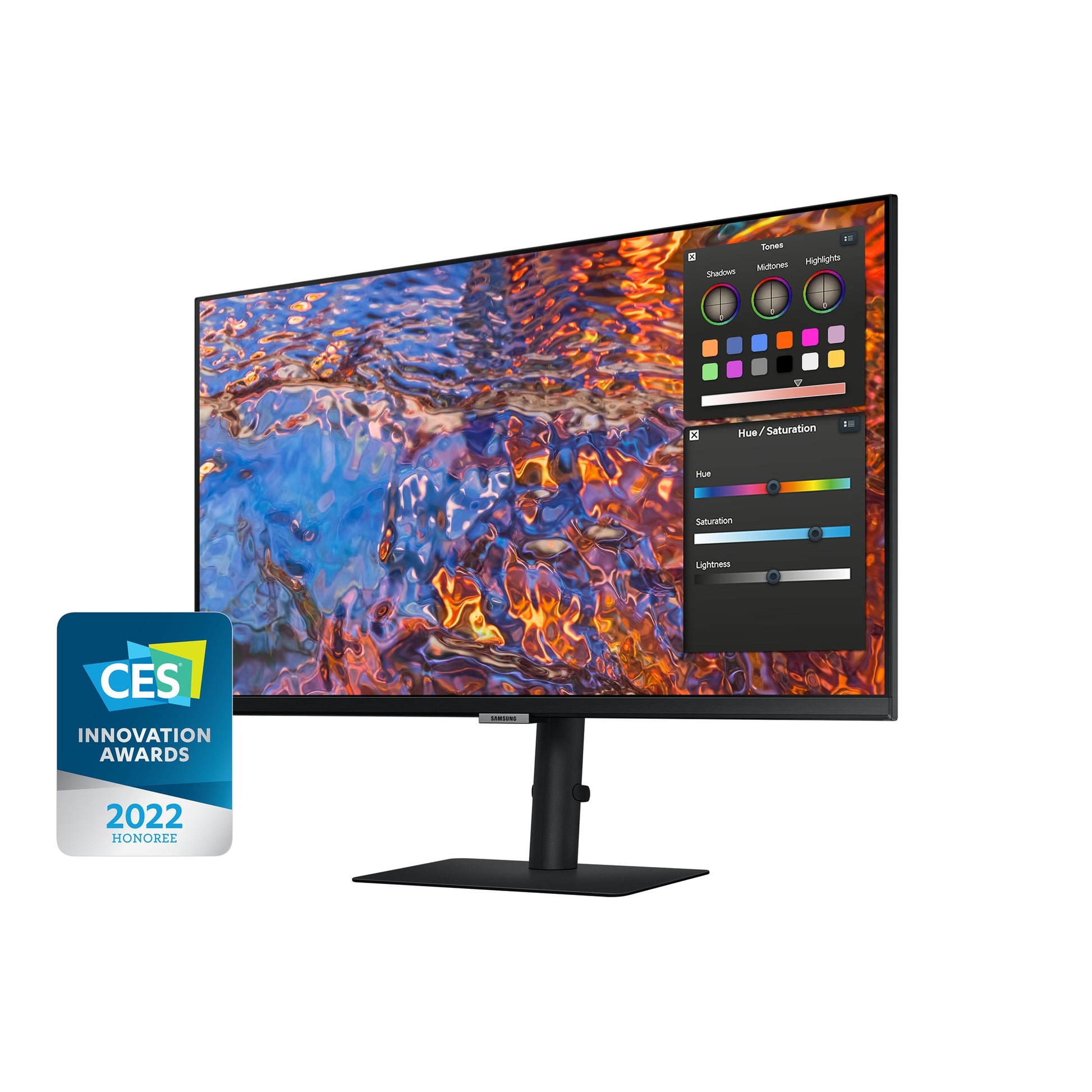 Moniteur Samsung S80PB 27" UHD IPS 60Hz - vue produit détaillée