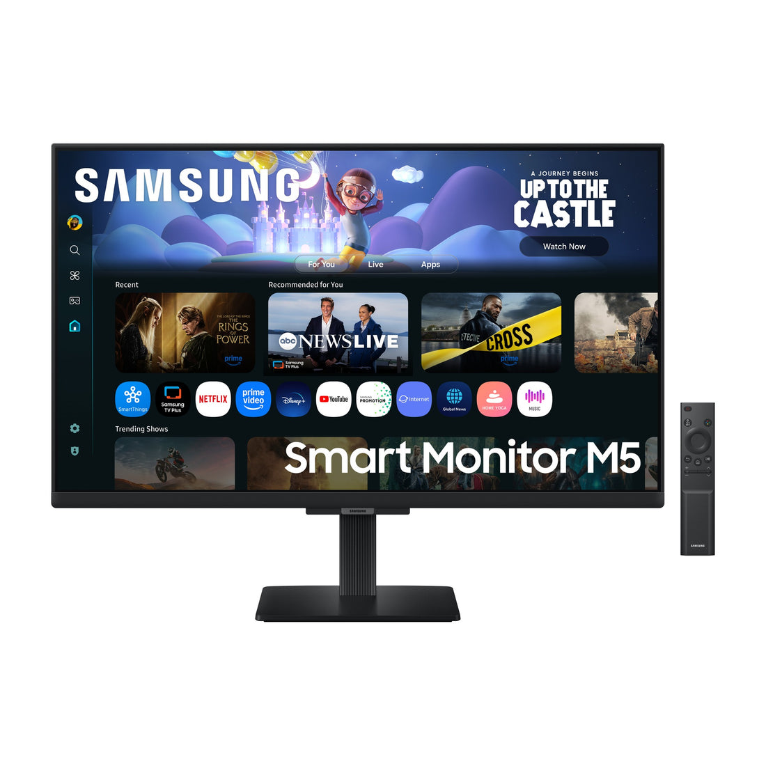 Moniteur Samsung M50F LCD 27" FHD VA 60Hz au Maroc - vue principale