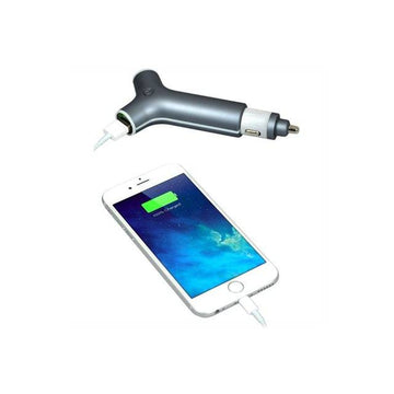 MAYDAN Batterie Externe Port Design Power Bank avec Chargeur Voiture - Photo 1