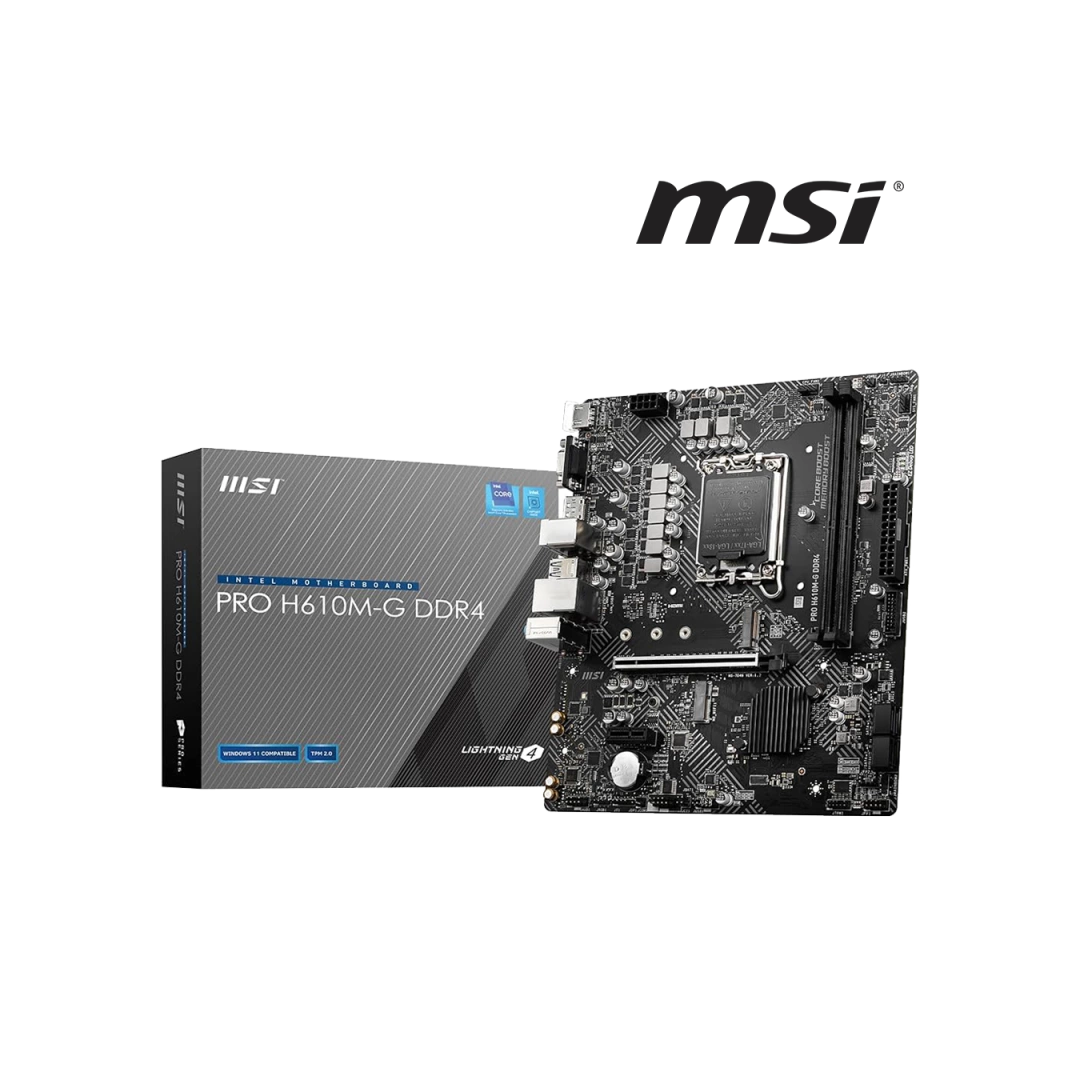 MSI Pro H610M-E DDR4