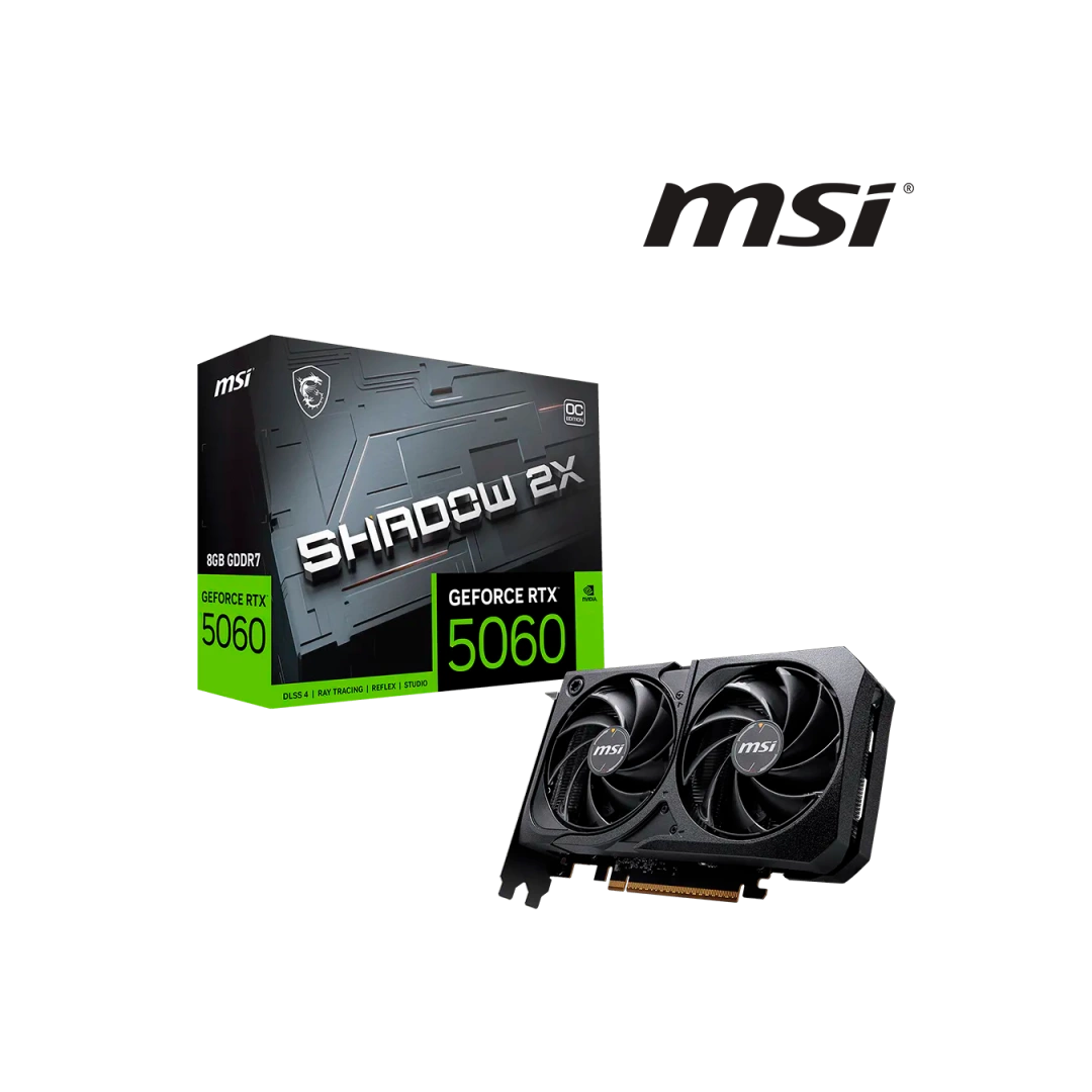 MSI GeForce RTX 5060 8G Shadow 2X OC BULK