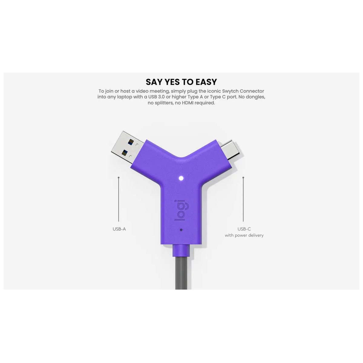 MAYDAN Accessoire Connectique Logitech Swytch Laptop Plug-and-display Displaylink - Photo 4