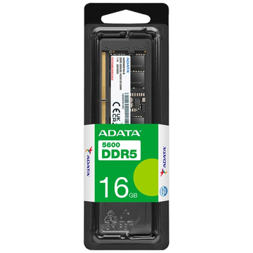 ADATA Barrette mémoire 16GB DDR5 5600 MT/S SO-DIMM Laptop 12M