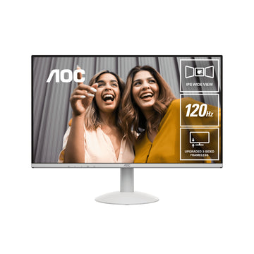 Moniteur AOC 24B30H3 Blanc 23.8" FHD IPS 120Hz - Photo 1