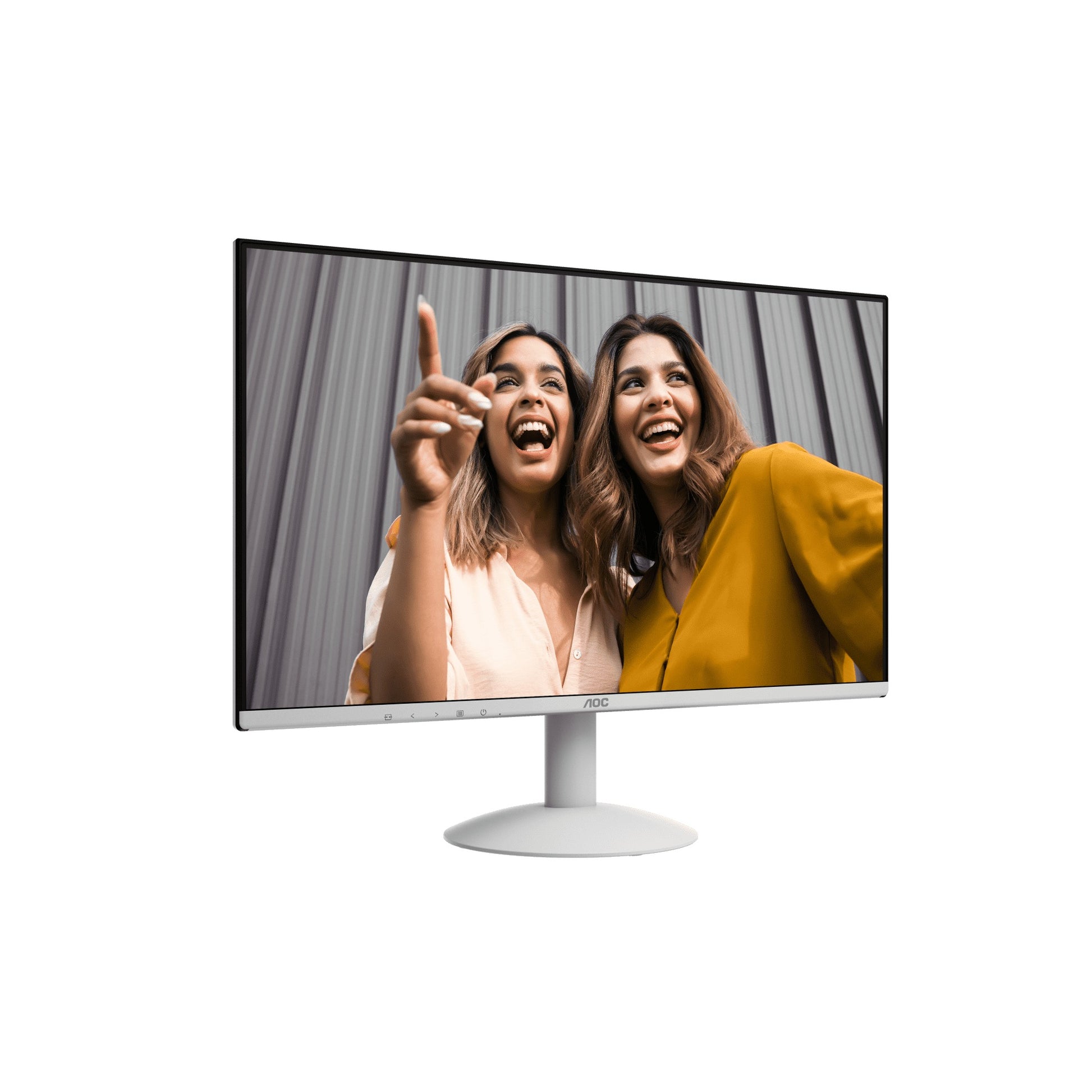 Moniteur AOC 24B30H3 Blanc 23.8" FHD IPS 120Hz - Photo 2