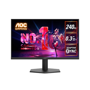 Moniteur AOC 24G11ZE Fast 23.8" FHD IPS 240Hz - Photo 1