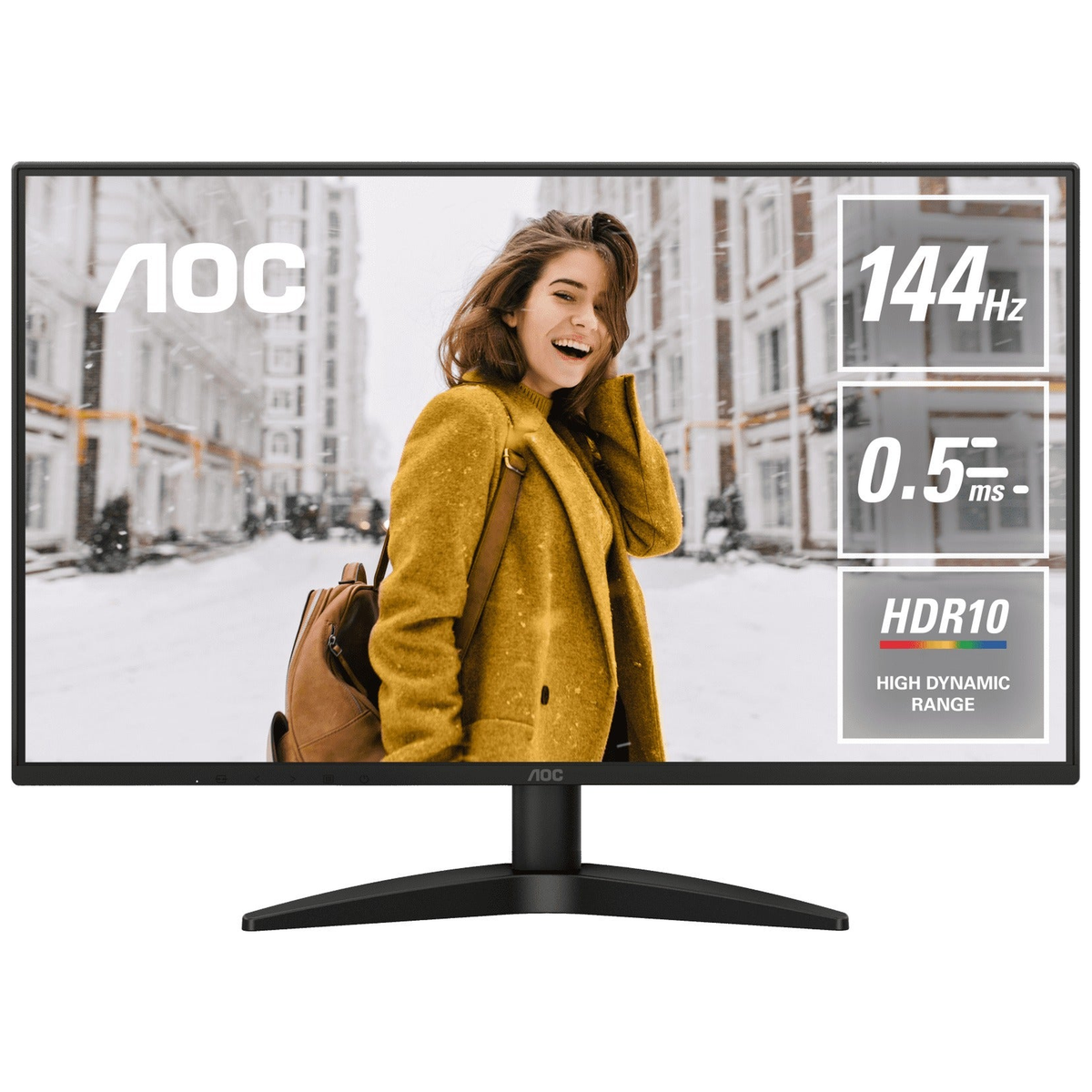 Moniteur AOC 27B36X 27" FHD IPS 144Hz - Photo 1