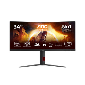 Moniteur AOC CU34G4 34" UWQHD VA 180Hz - Photo 1