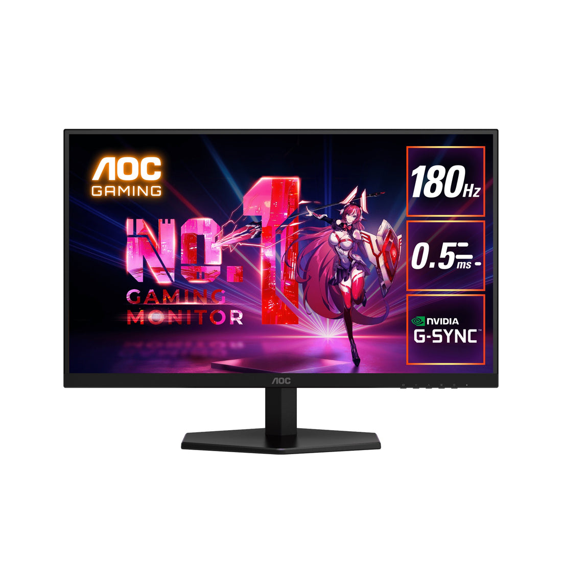 Moniteur AOC Q27G40E Fast 27" QHD IPS 180Hz - Photo 1