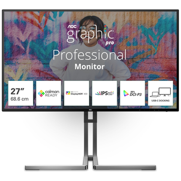 Moniteur AOC Graphic Pro U27U3CV 27" UHD IPS 60Hz - Photo 1