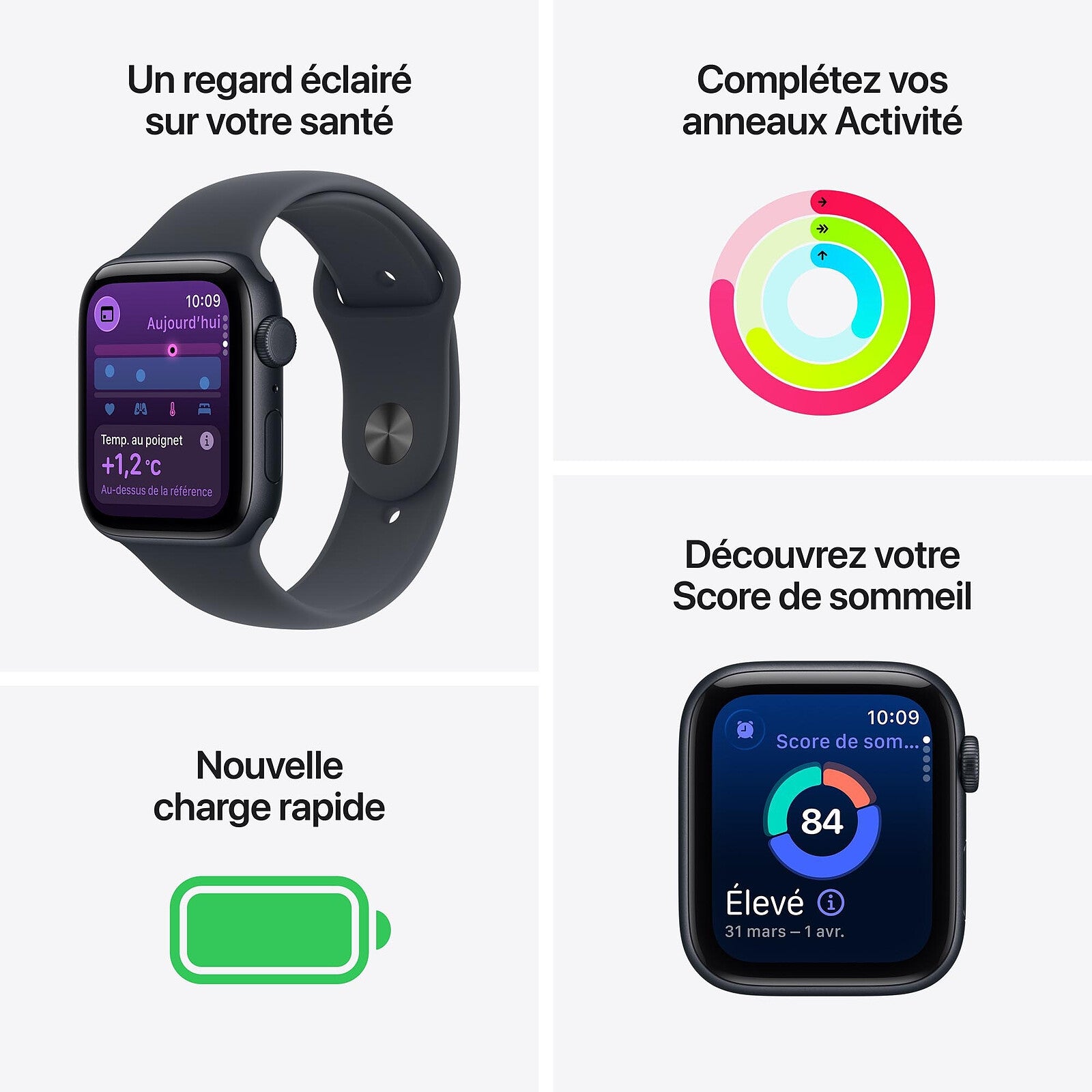 Apple Watch SE 3 GPS Aluminium mehn4af a - Maydan.ma